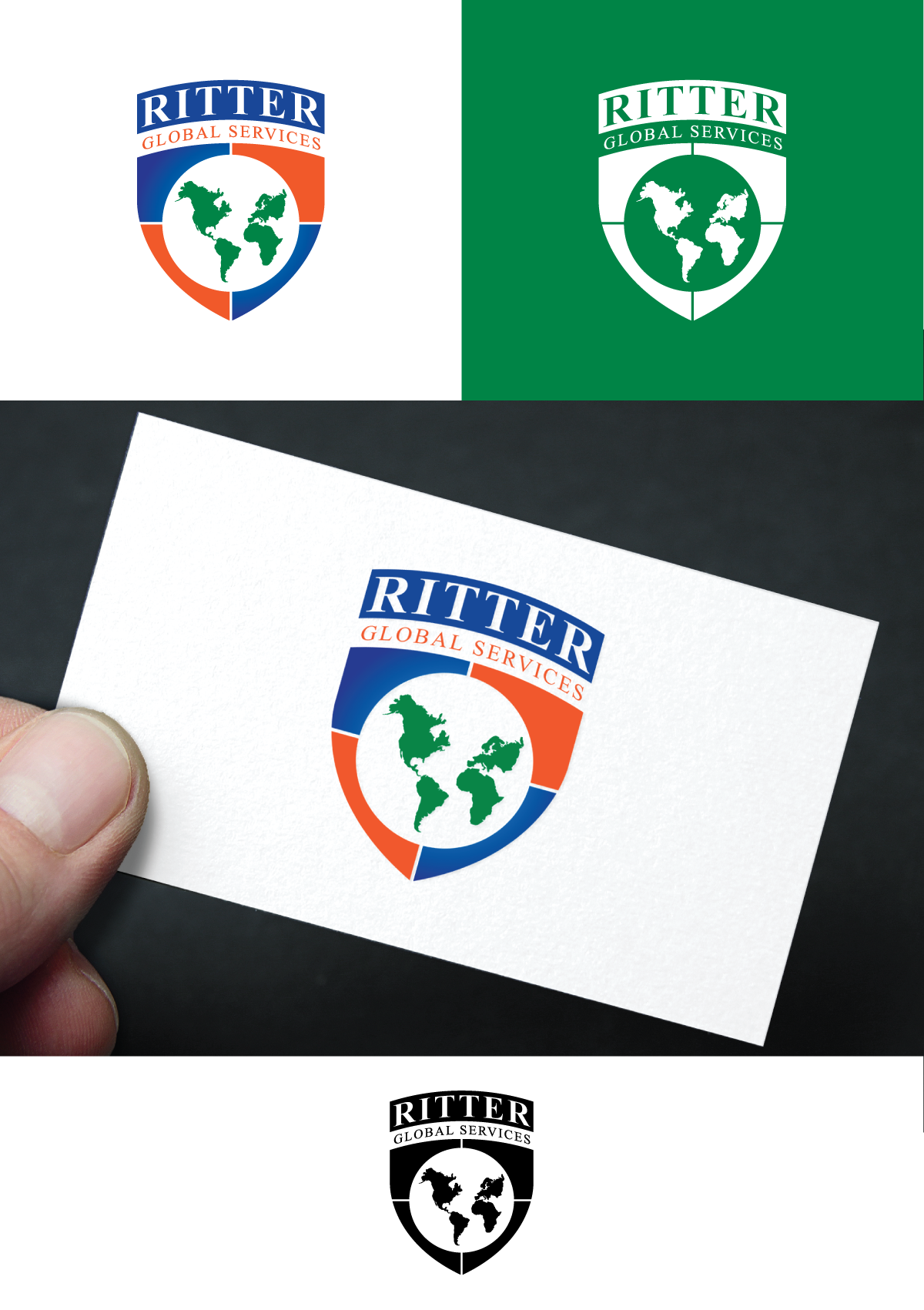 Diseño de Logo por Digi_Design555 para RITTER GLOBAL SERVICES GmbH | Diseño #35181202