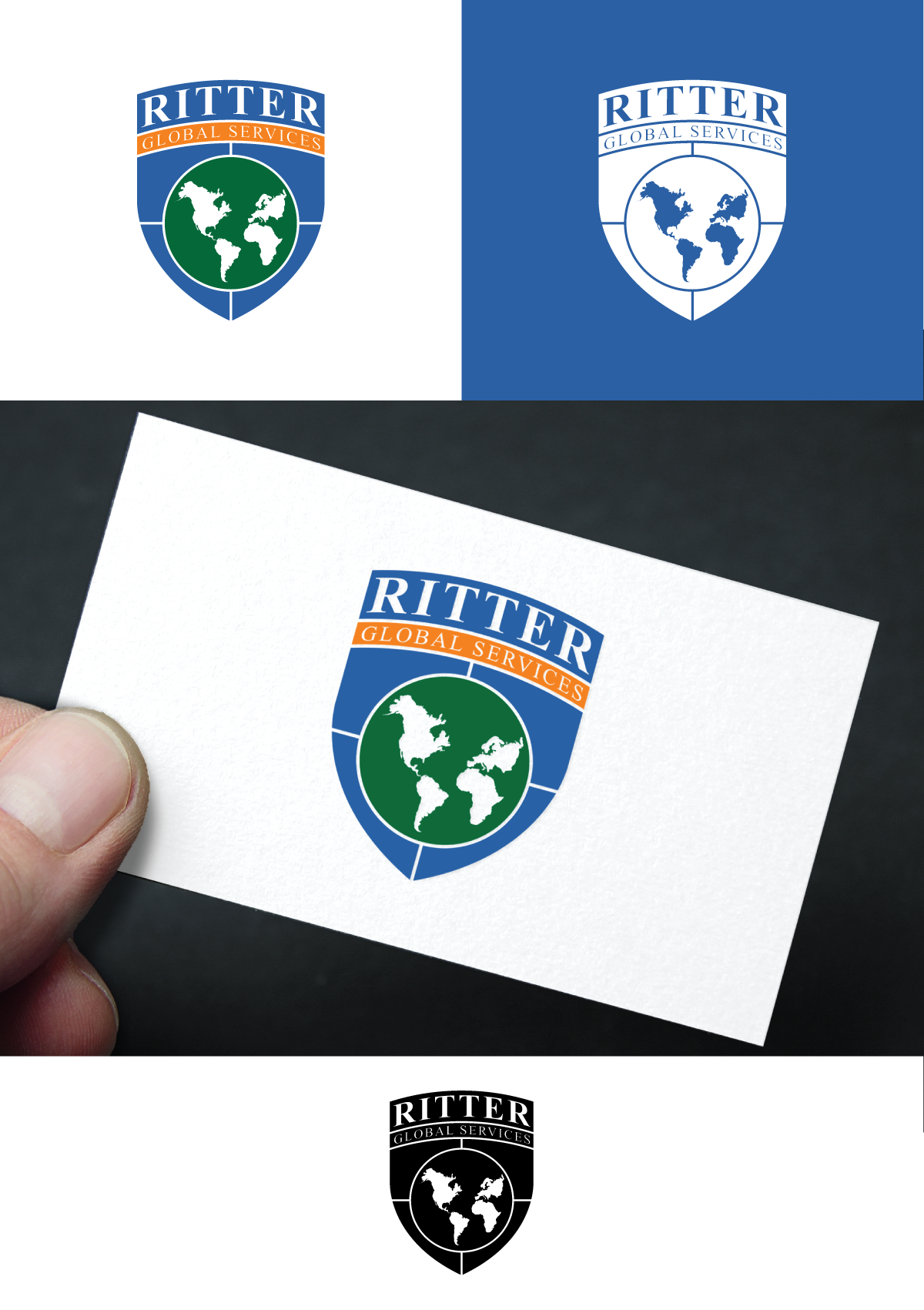 Logo Design by Digi_Design555 for RITTER GLOBAL SERVICES GmbH | Design #35181205