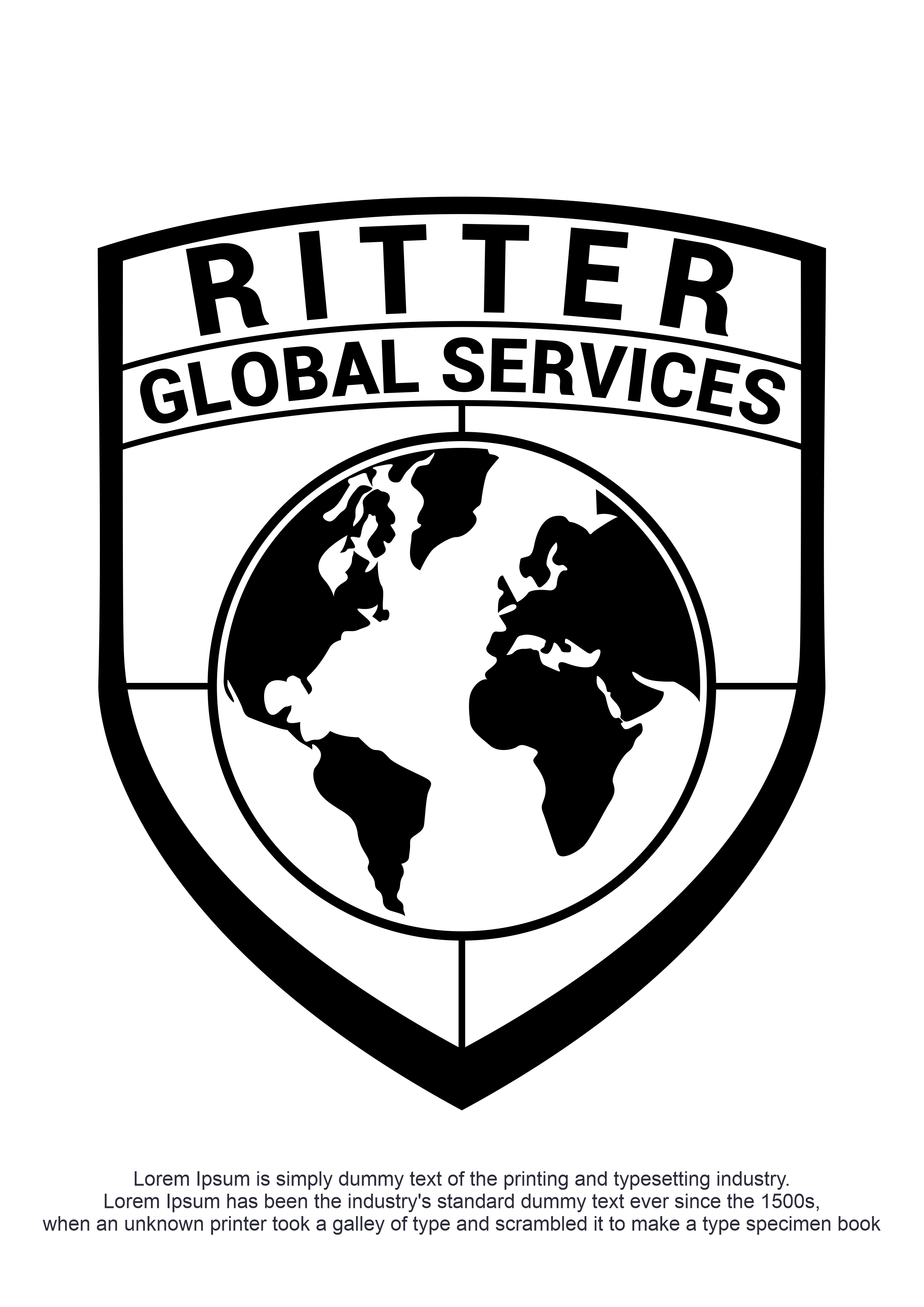 Logo Design by Eldmal for RITTER GLOBAL SERVICES GmbH | Design #35184255