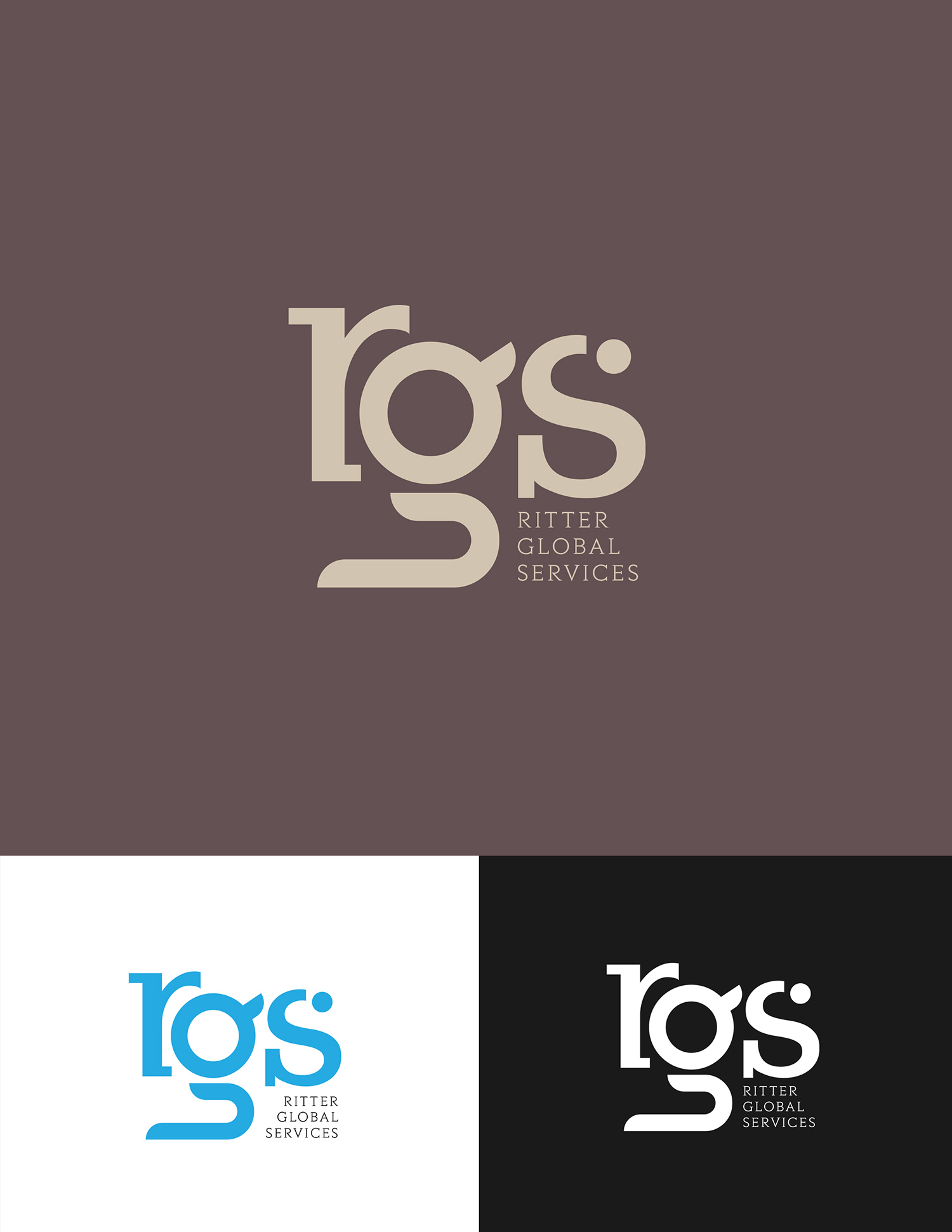 Diseño de Logo por COLOURS BRANDING para RITTER GLOBAL SERVICES GmbH | Diseño #35191937