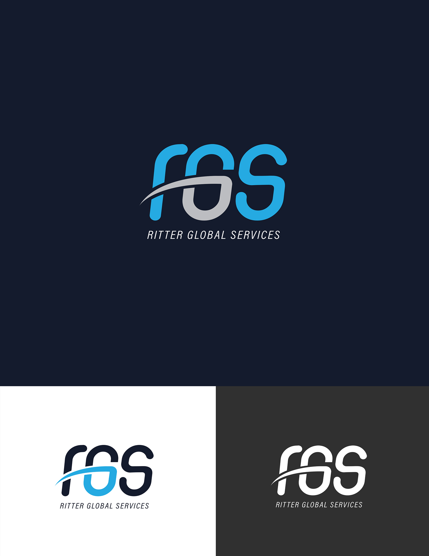 Diseño de Logo por COLOURS BRANDING para RITTER GLOBAL SERVICES GmbH | Diseño #35192052