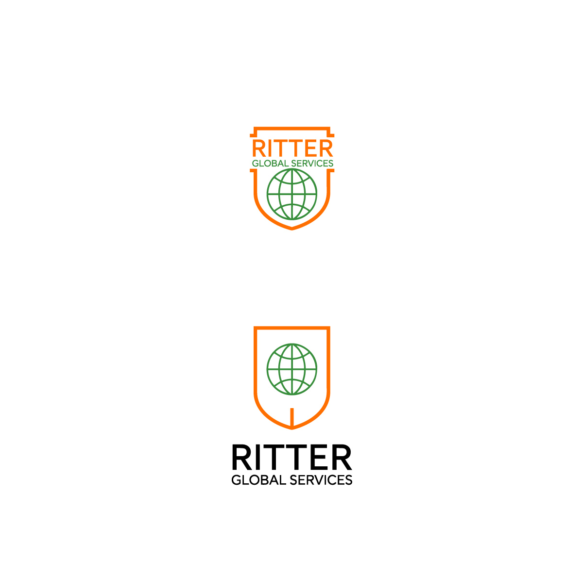 Logo-Design von andrew11 für RITTER GLOBAL SERVICES GmbH | Design #35180301