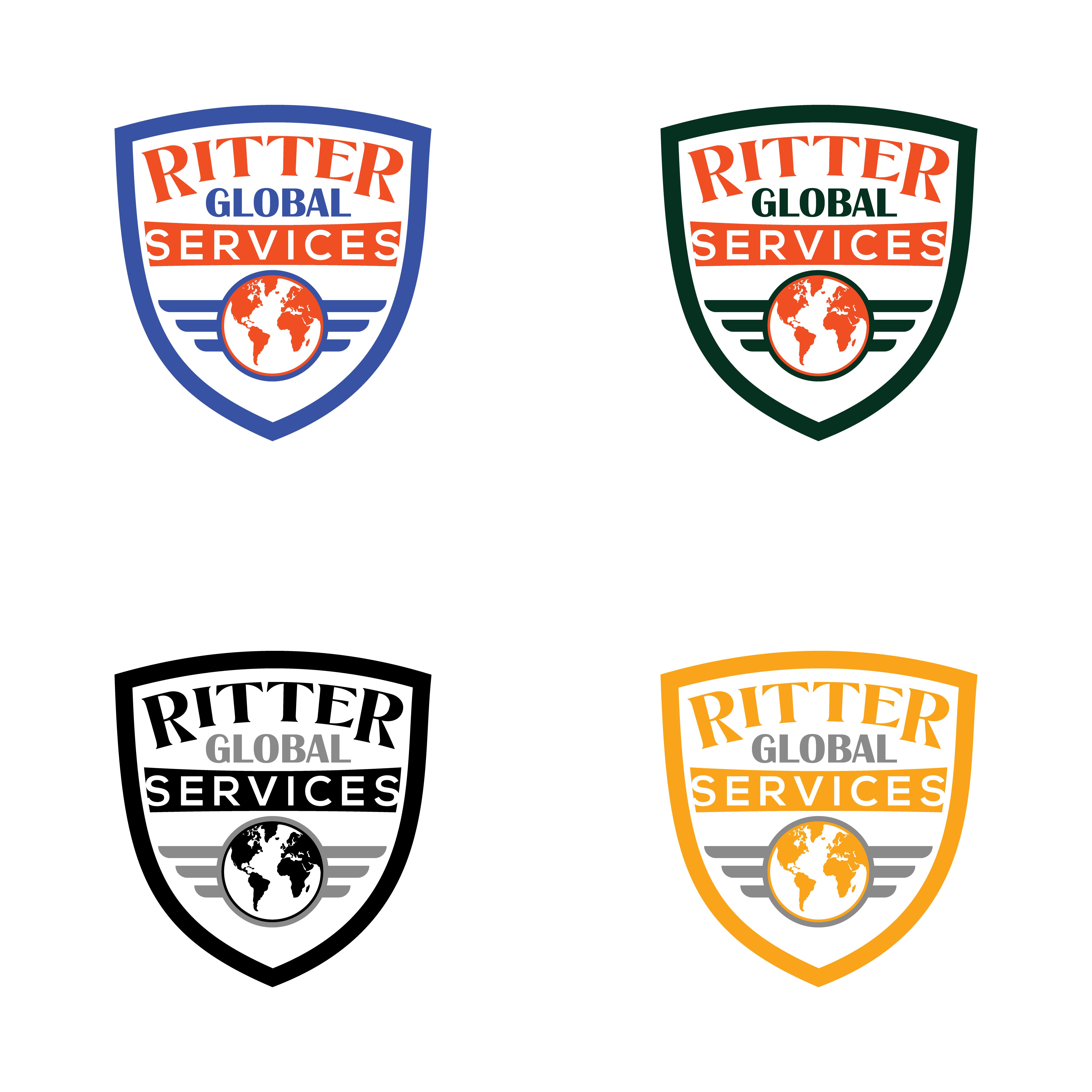 Design de Logo par nurislaam pour RITTER GLOBAL SERVICES GmbH | Design #35186880
