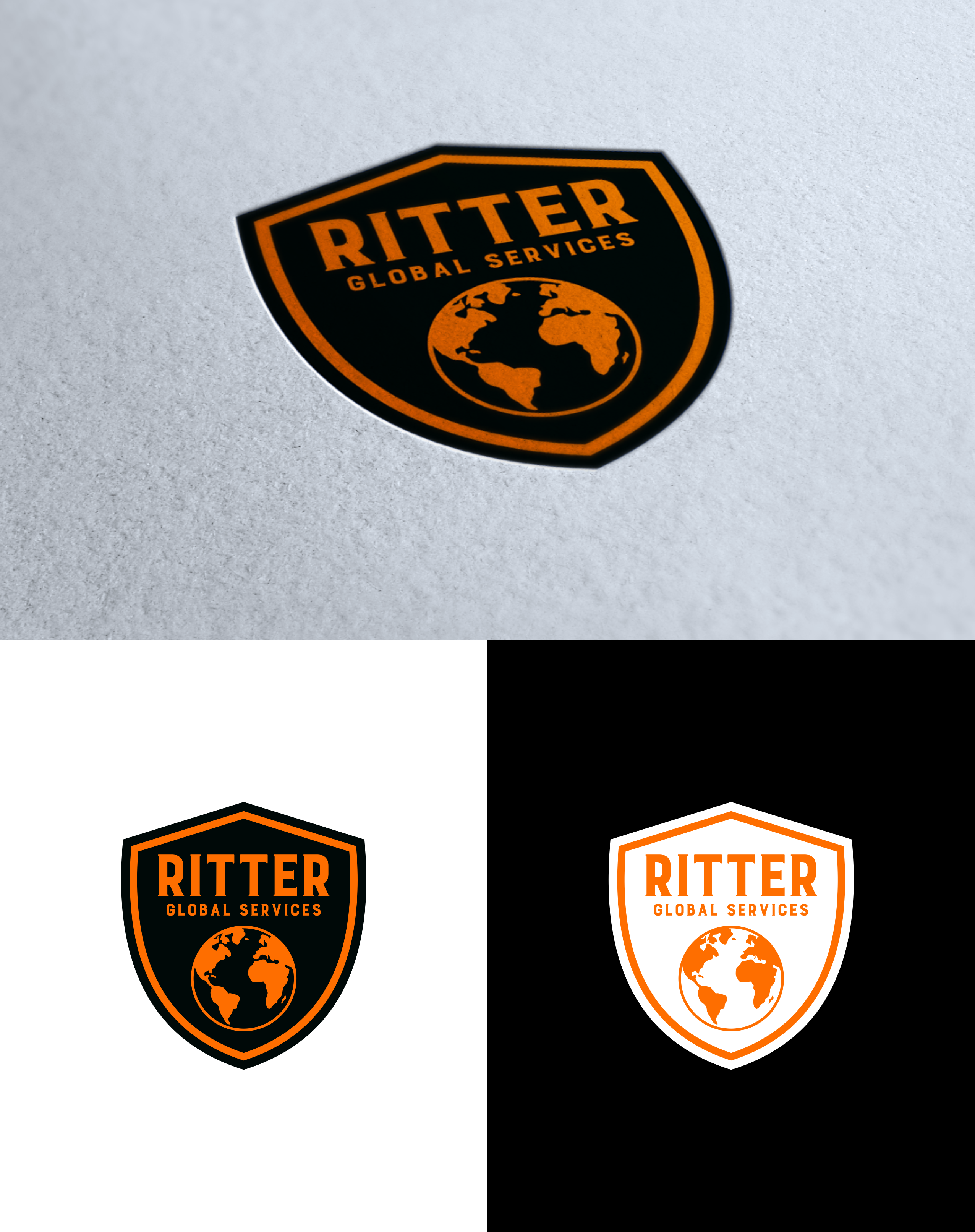 Logo-Design von ameliadesigns für RITTER GLOBAL SERVICES GmbH | Design #35188638