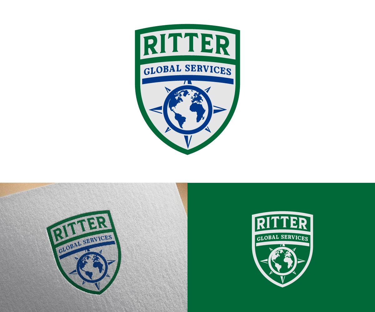 Logo Design by Ansh Design for RITTER GLOBAL SERVICES GmbH | Design #35180968