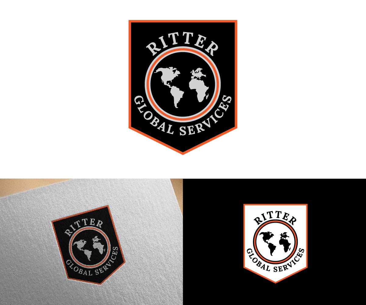 Logo Design by Ansh Design for RITTER GLOBAL SERVICES GmbH | Design #35180970