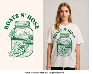 T-shirt Design by Mozaikworld Studio