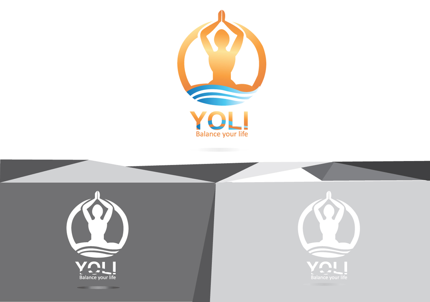 Logo Design by aprilianProject for yoga on liquid | Design #3108983