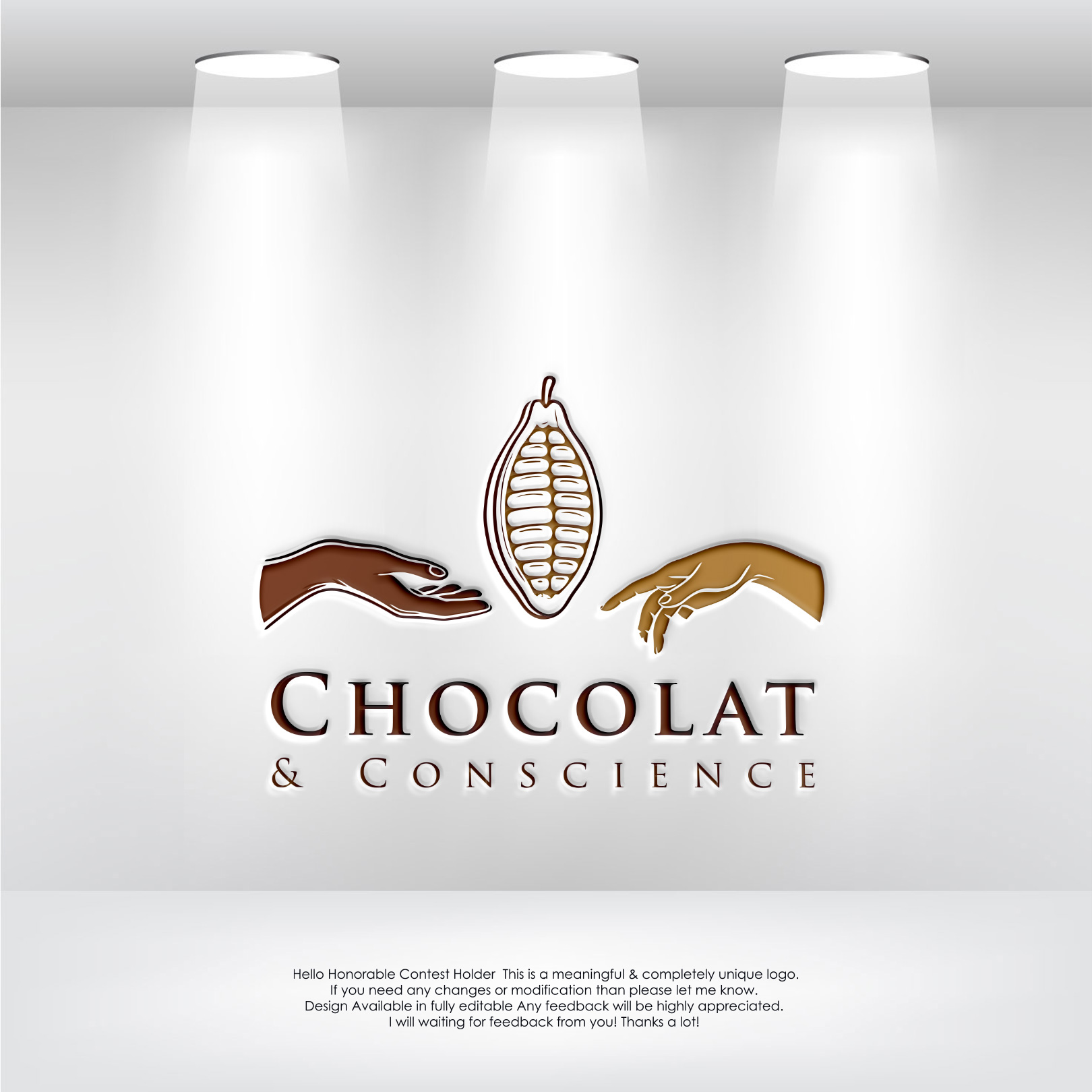 Logo Design by LogoEon for Courageusement Humain | Design #35186325