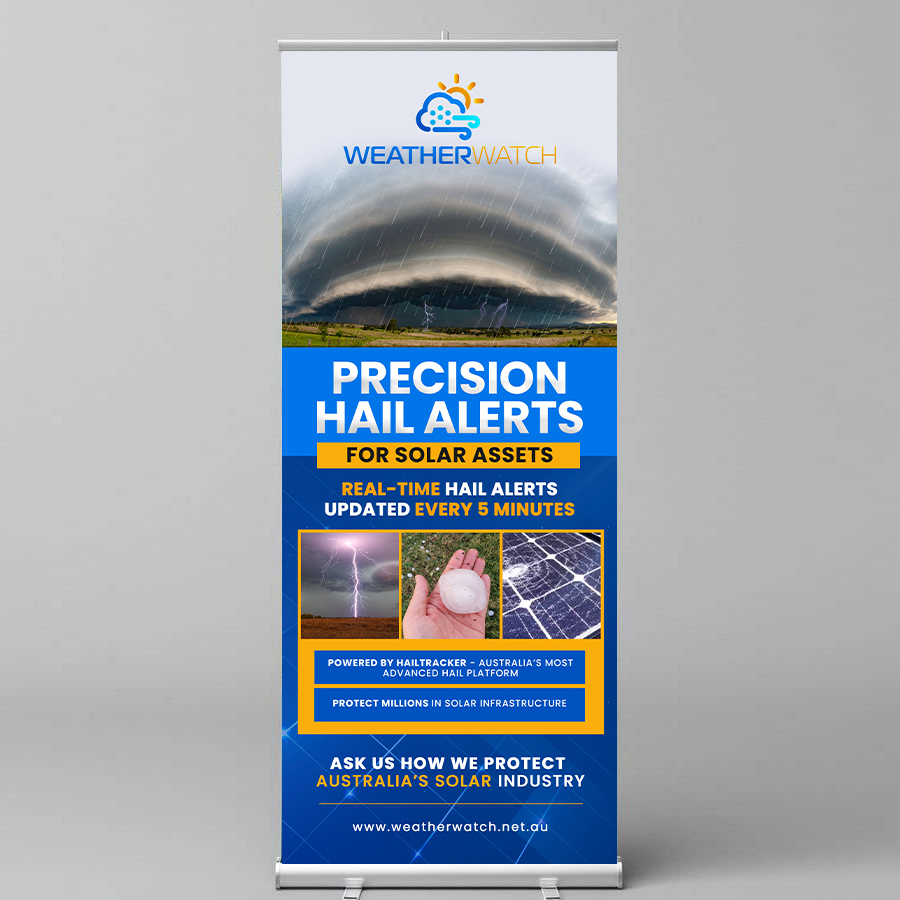 Signage Design by Anhar for Weatherwatch | Design #35194364