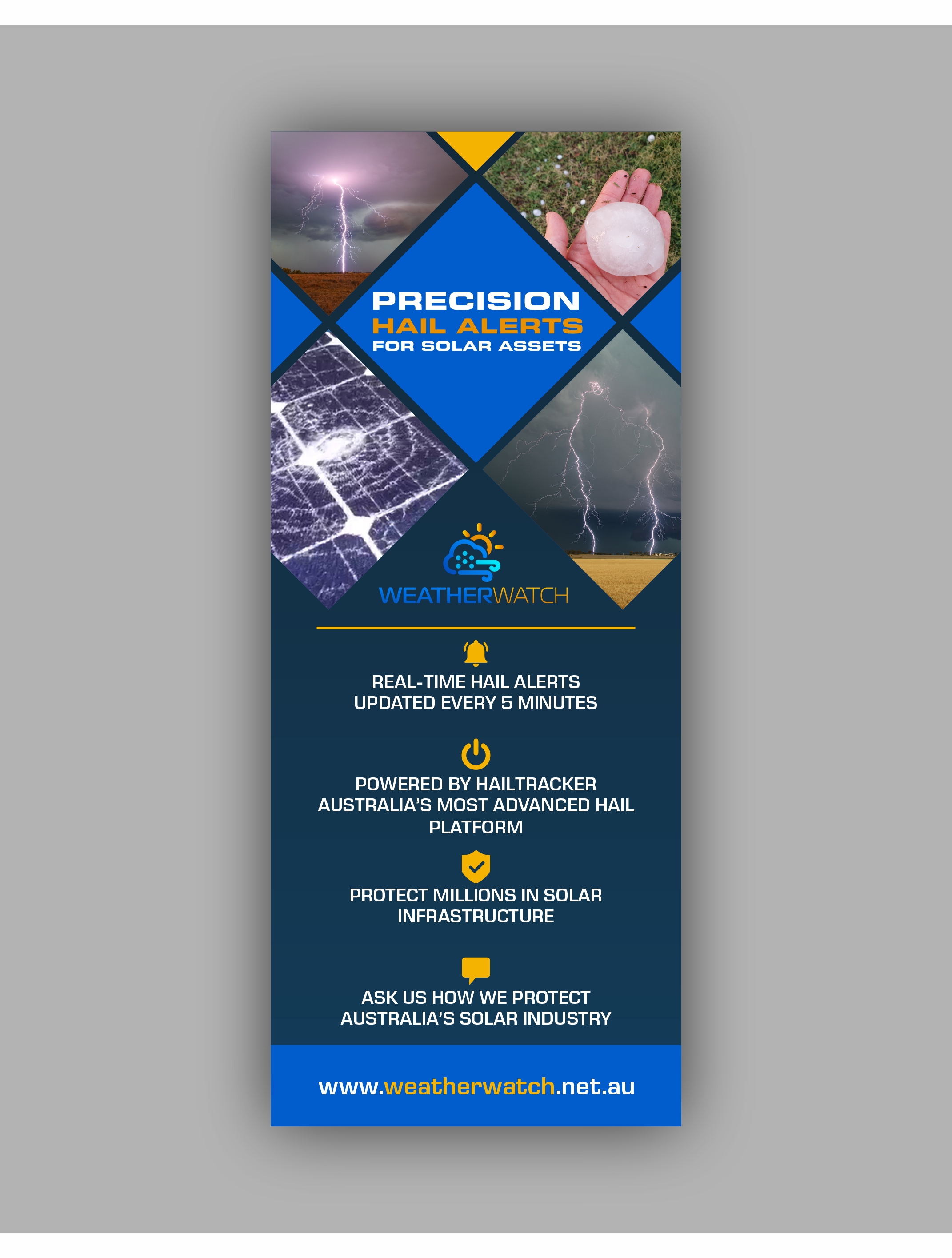 Signage Design by Thati Designs for Weatherwatch | Design #35197794