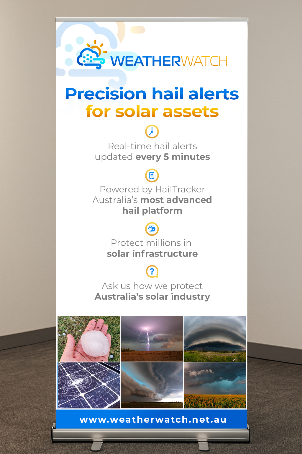 Signage Design by Andrés Sebastián for Weatherwatch | Design #35189529