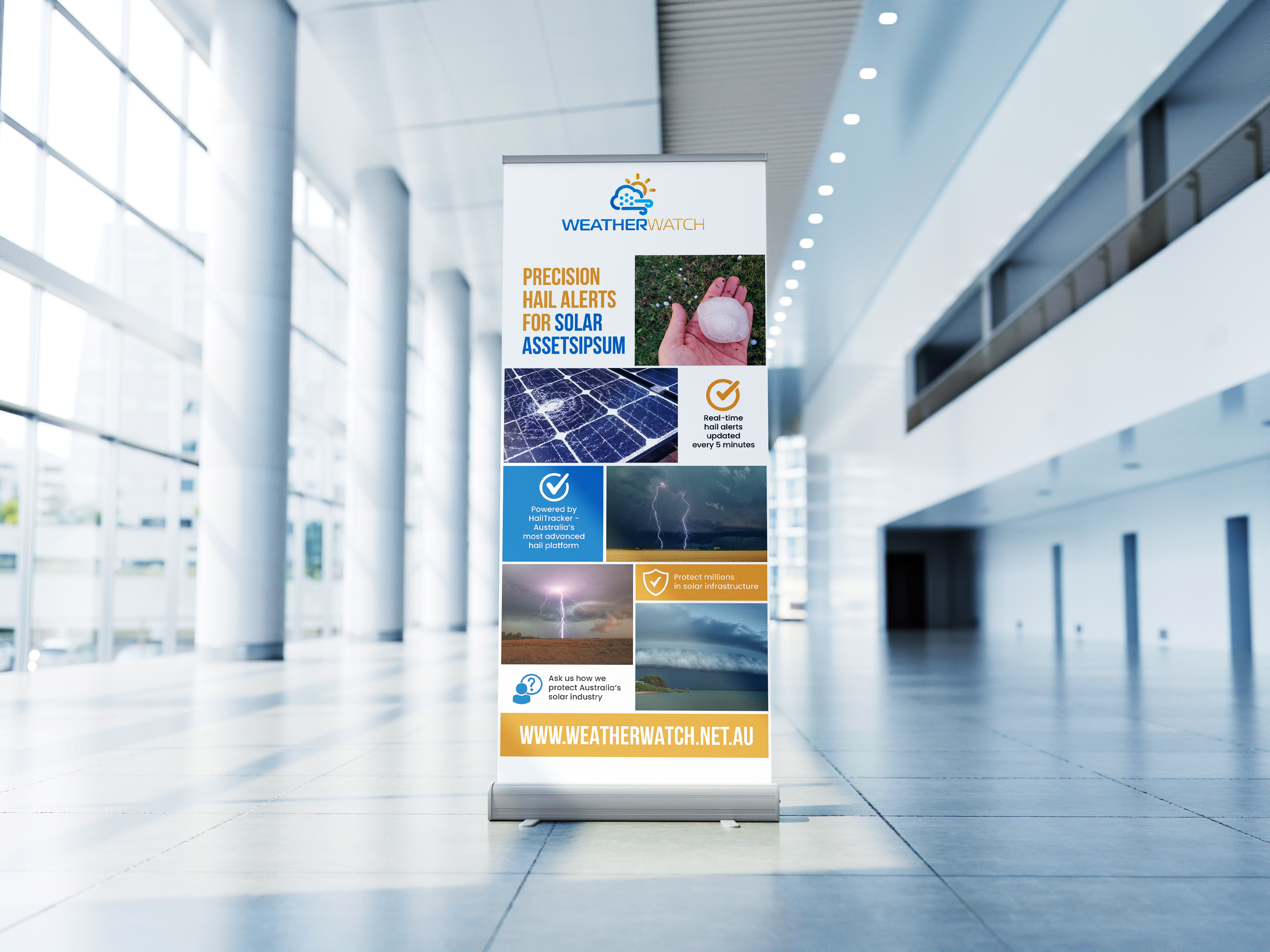 Signage Design by Sun Creative for Weatherwatch | Design #35190664