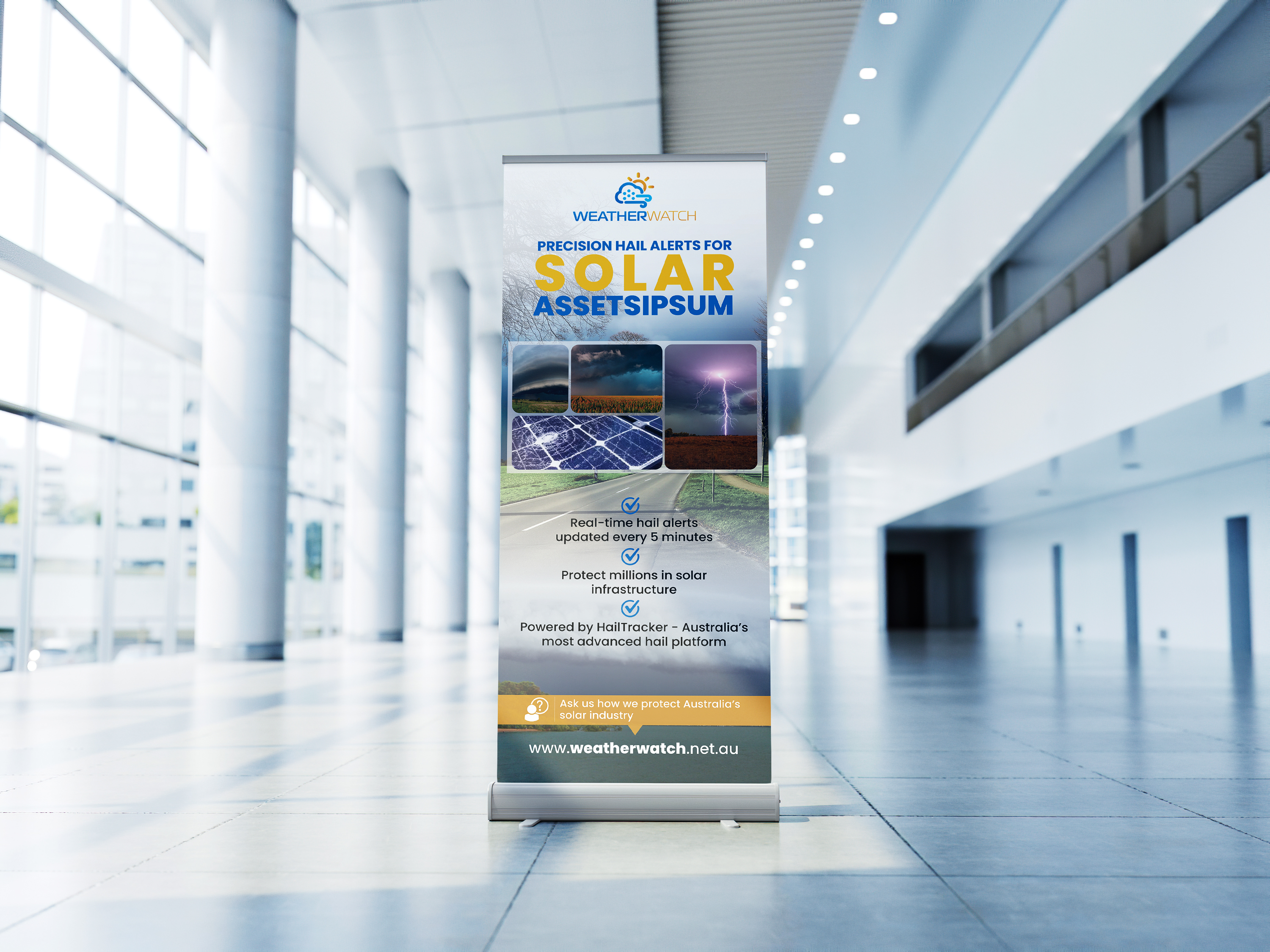 Signage Design by Sun Creative for Weatherwatch | Design #35193883