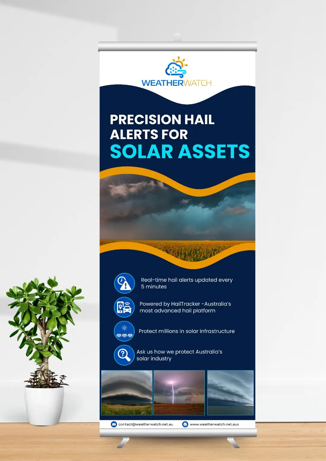 Signage Design by KROOK for Weatherwatch | Design #35221108