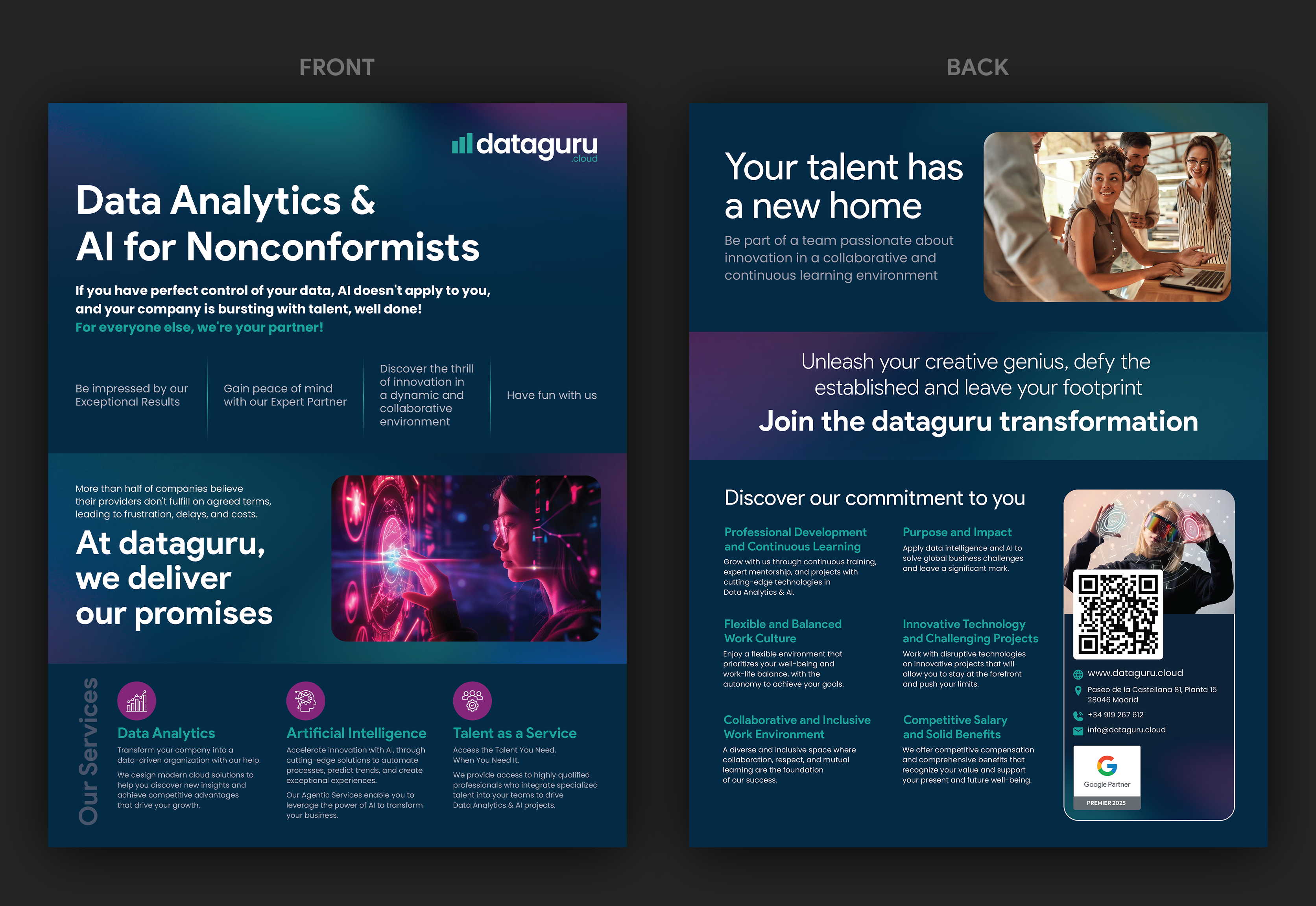 Flyer Design by Afeli Daniel Ifechukwude for DATAGURU TECHNOLOGIES, SL | Design #35214107