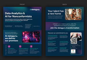 Flyer Design by Afeli Daniel Ifechukwude for DATAGURU TECHNOLOGIES, SL | Design: #35214107