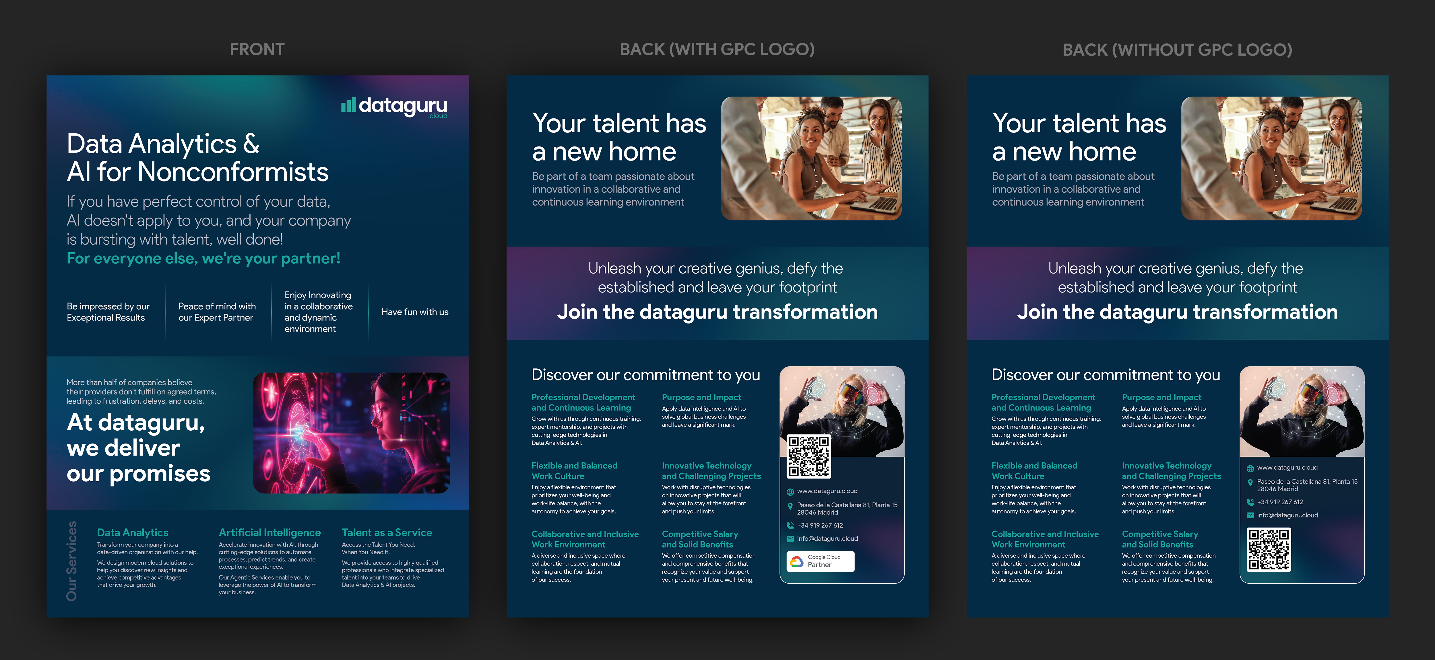 Flyer Design by Afeli Daniel Ifechukwude for DATAGURU TECHNOLOGIES, SL | Design #35221605
