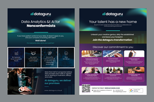 Flyer Design by Stan$oul for DATAGURU TECHNOLOGIES, SL | Design: #35188047