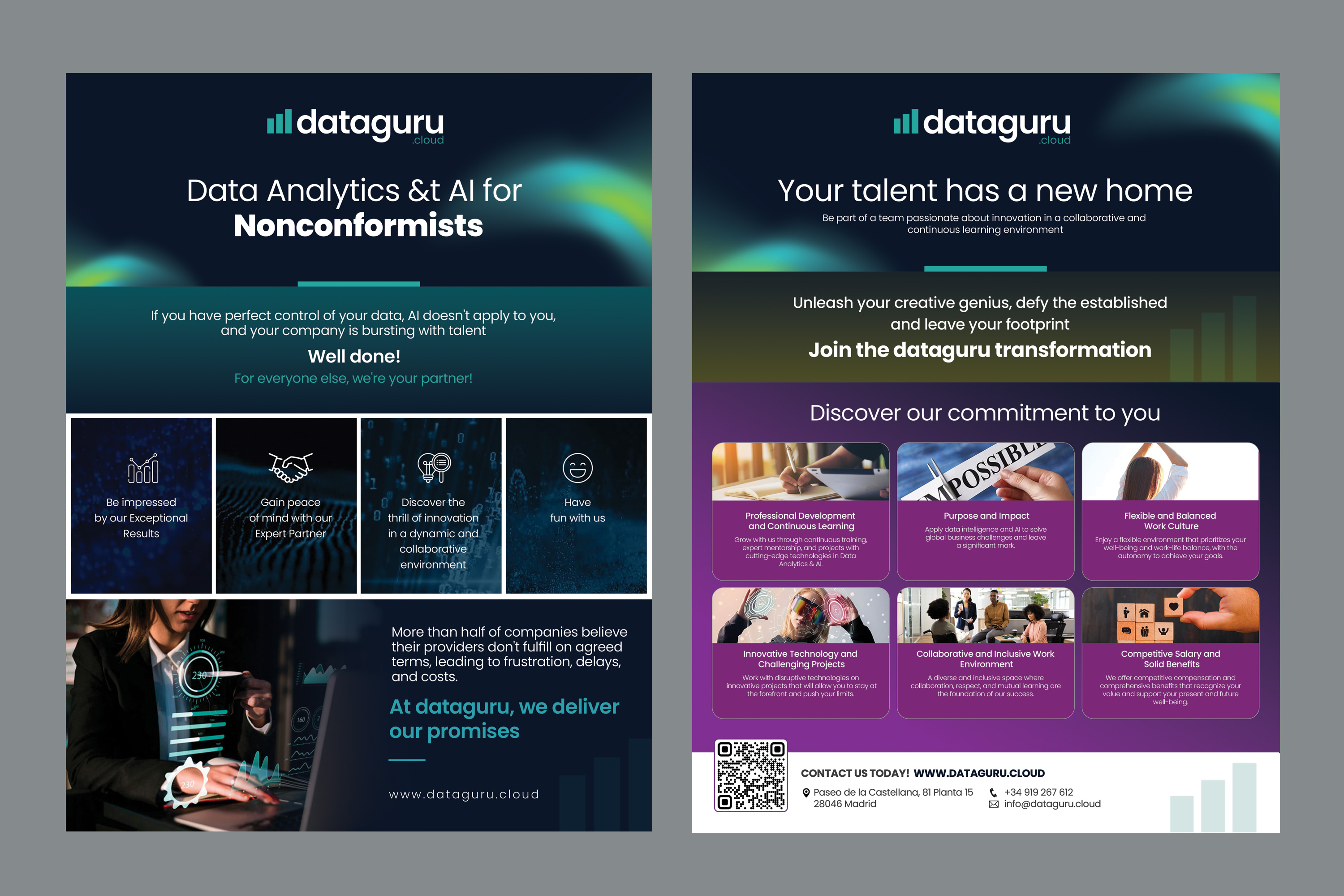 Flyer Design by Stan$oul for DATAGURU TECHNOLOGIES, SL | Design #35188057