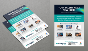 Flyer-Design von DIGIPIX für DATAGURU TECHNOLOGIES, SL | Design: #35209451
