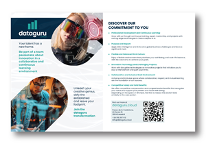 Flyer Design by Maxo-Biz for DATAGURU TECHNOLOGIES, SL | Design: #35189250