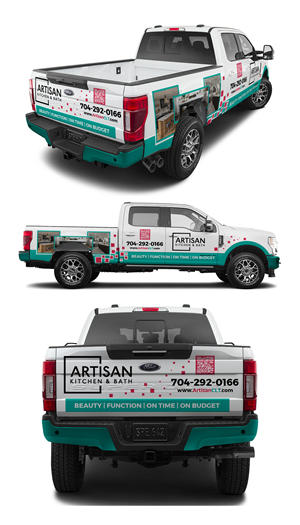 Car Wrap Design by 123graphics