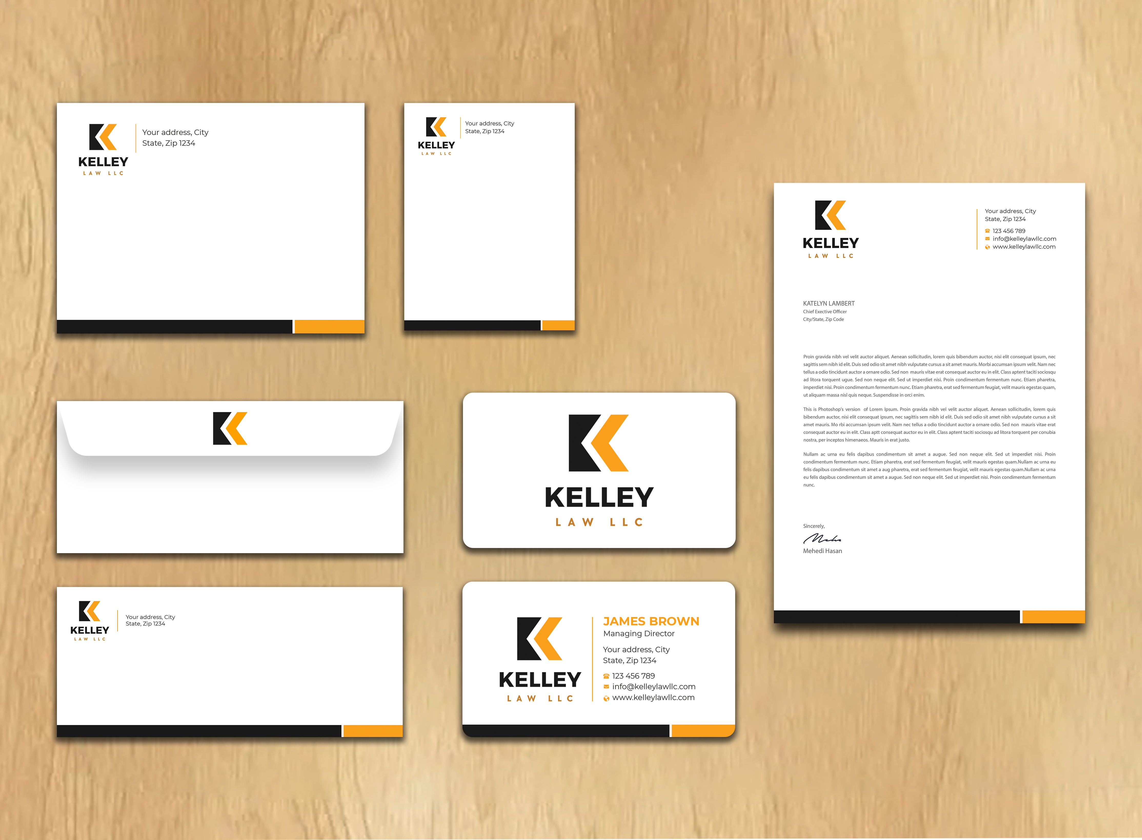 Stationery Design by Expert Bappy for this project | Design #35190310