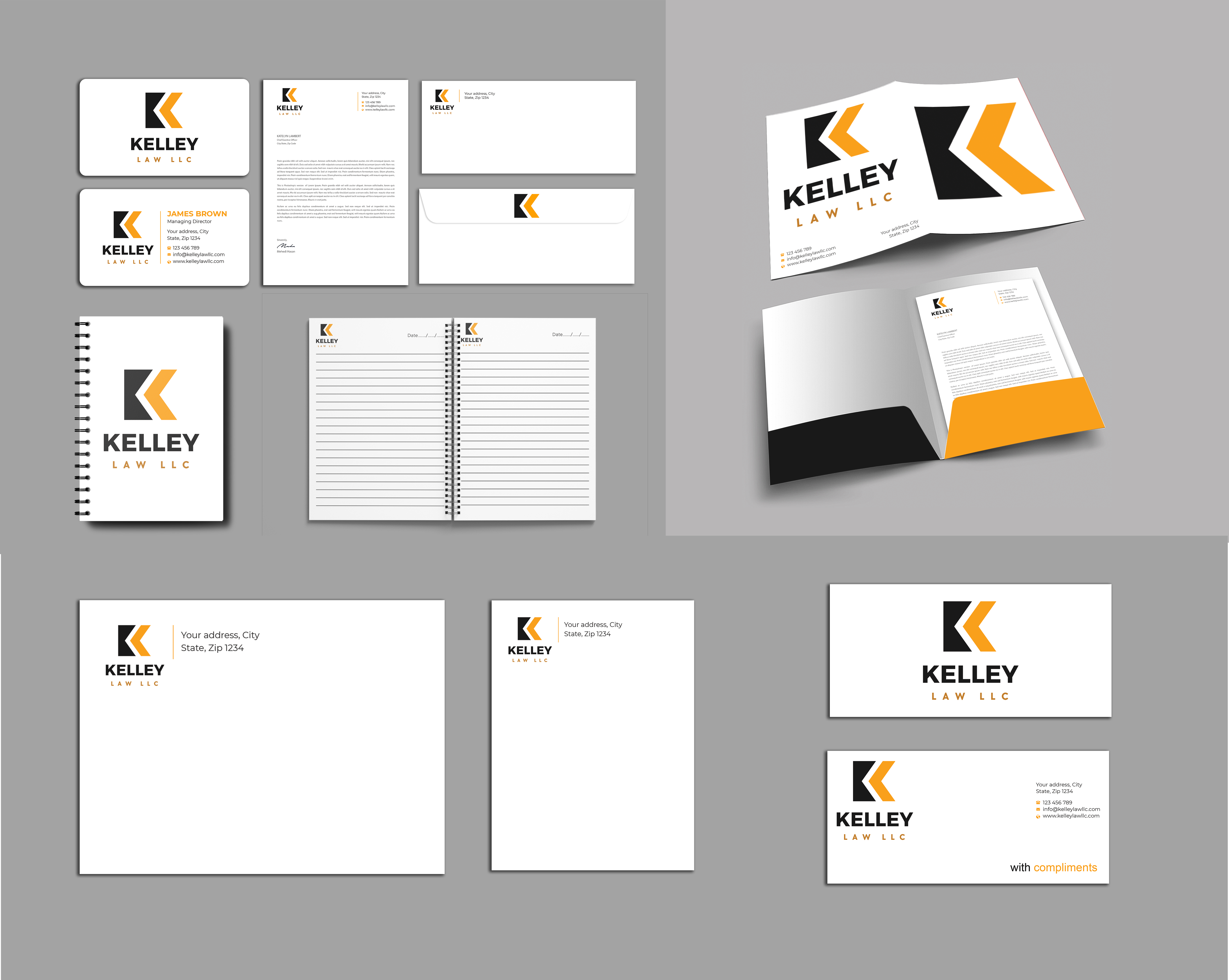 Stationery Design by Expert Bappy for this project | Design #35191584