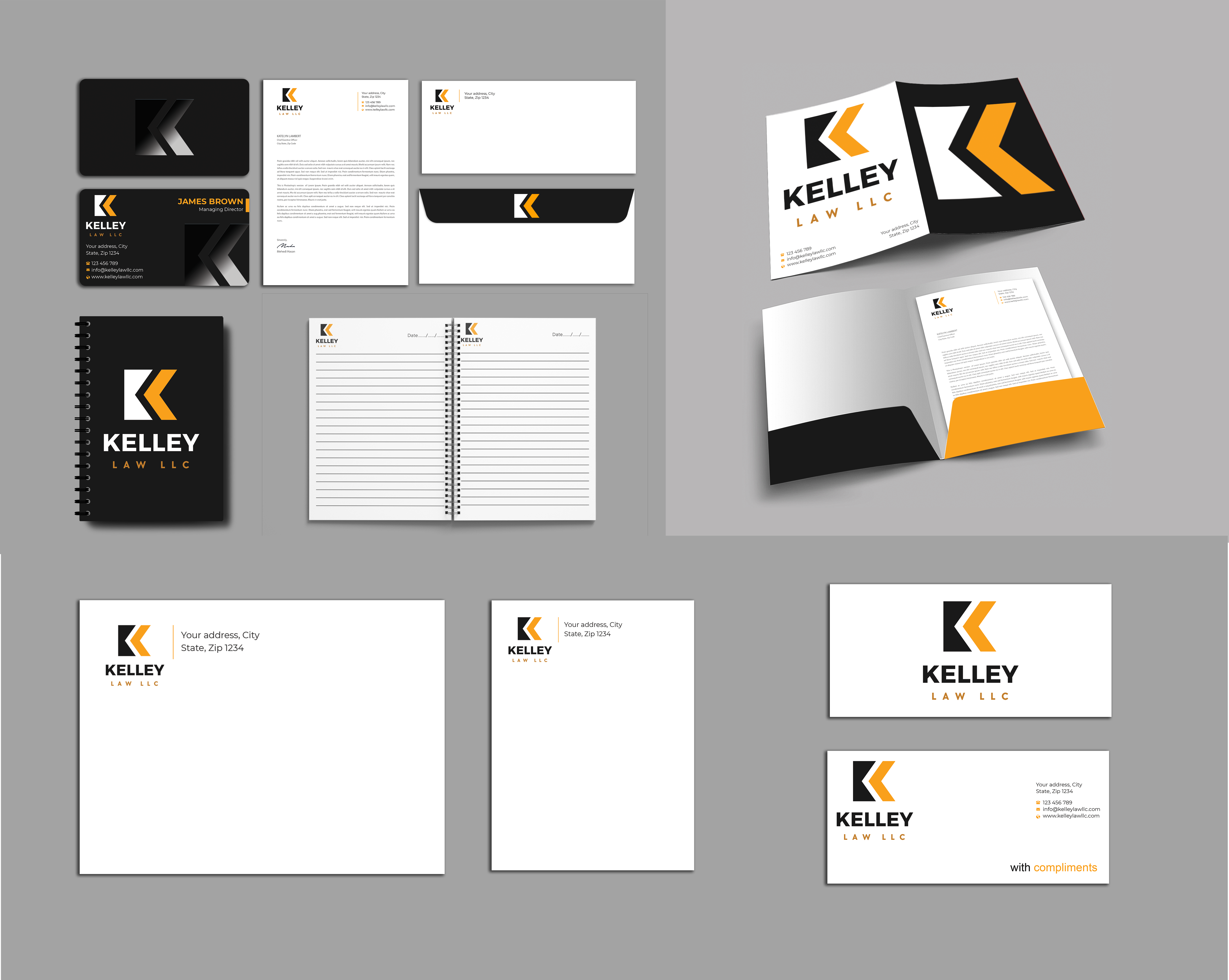 Stationery Design by Expert Bappy for this project | Design #35191629