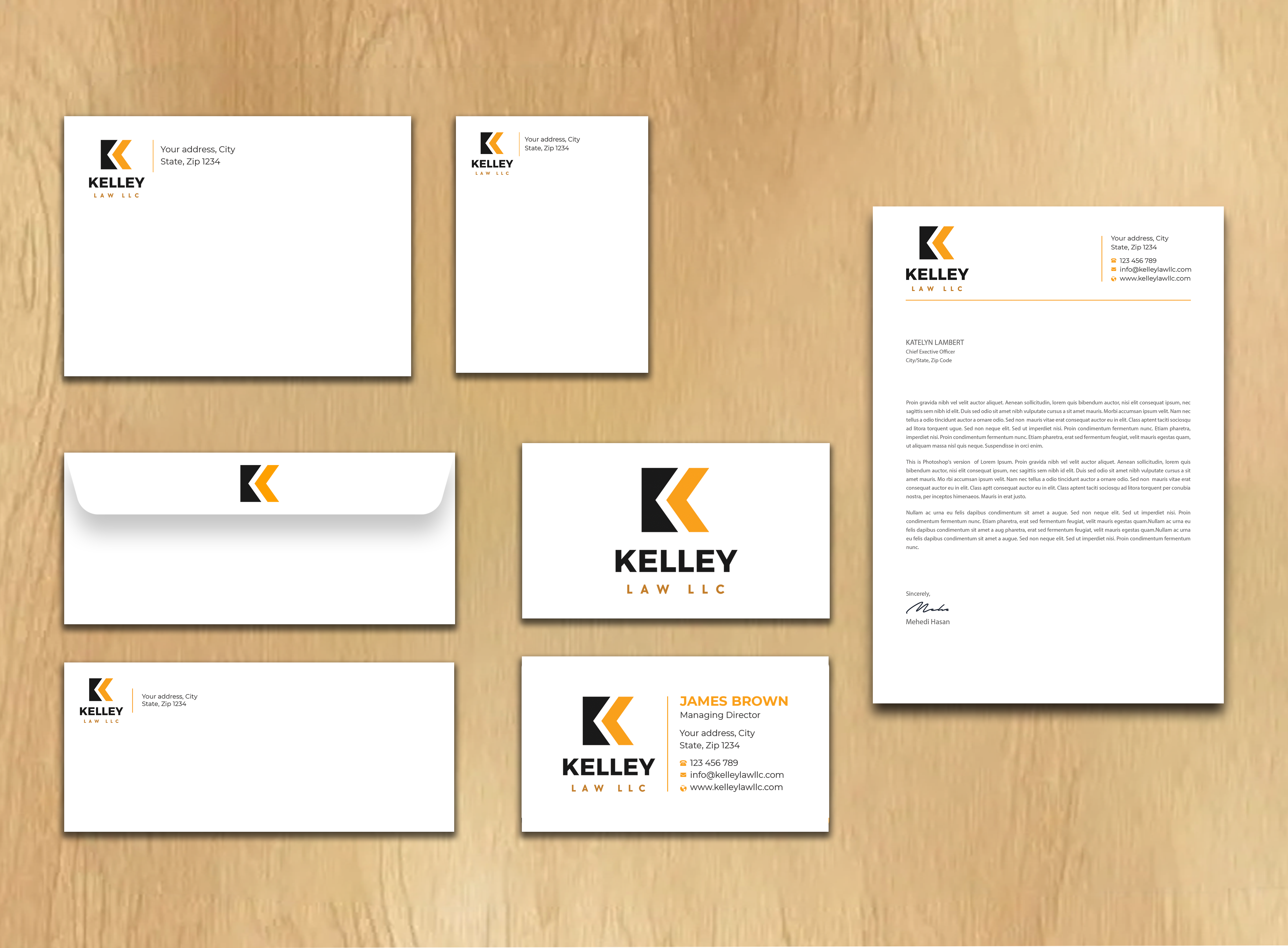 Stationery Design by Expert Bappy for this project | Design #35251500