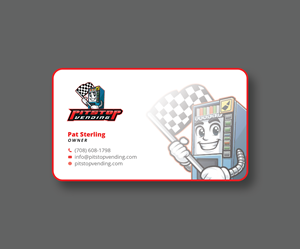 Visitenkarten-Design von Andrés Sebastián für Pitstop Vending LLC  | Design: #35212317