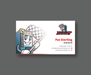 Visitenkarten-Design von Andrés Sebastián für Pitstop Vending LLC  | Design: #35213112