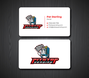 Business Card Design by Expert Bappy for Pitstop Vending LLC  | Design: #35196413