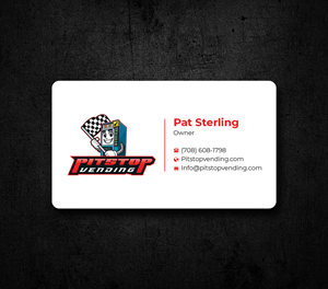 Business Card Design by Expert Bappy for Pitstop Vending LLC  | Design: #35196414