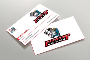 Business Card Design by Expert Bappy for Pitstop Vending LLC  | Design: #35213308
