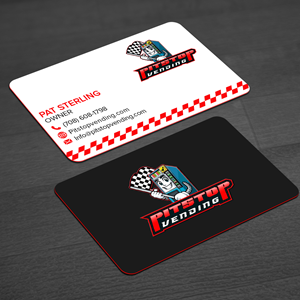 Visitenkarten-Design von WellDesign für Pitstop Vending LLC  | Design: #35196683
