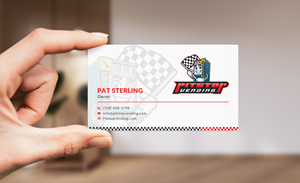 Visitenkarten-Design von Sun Moon Graphic Designer für Pitstop Vending LLC  | Design #35198179