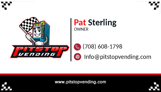 Business Card Design by Amritvir for Pitstop Vending LLC  | Design #35210622