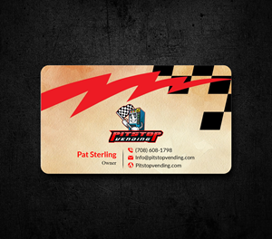 Business Card Design by JS Desiger for Pitstop Vending LLC  | Design: #35196899