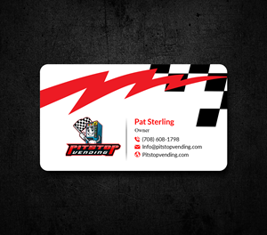 Business Card Design by JS Desiger for Pitstop Vending LLC  | Design: #35197213