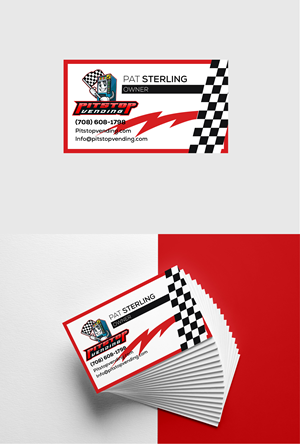 Visitenkarten-Design von saifysyed Studio für Pitstop Vending LLC  | Design: #35203868
