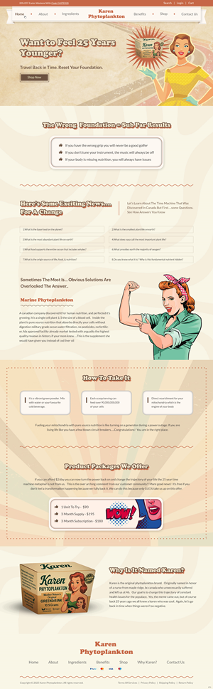 Web Design by pb for Phytoplankton Solutions Inc | Design: #35213103