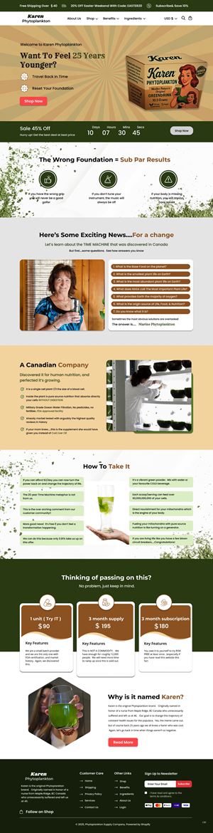 Web Design by pb for Phytoplankton Solutions Inc | Design: #35213105