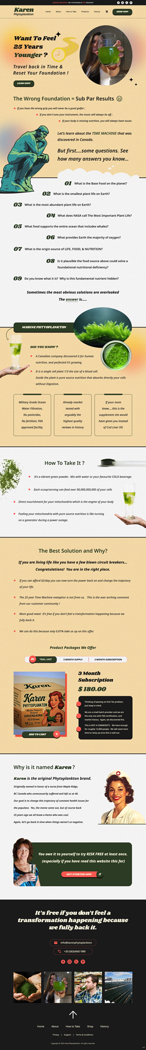 Web Design by pb for Phytoplankton Solutions Inc | Design: #35213106