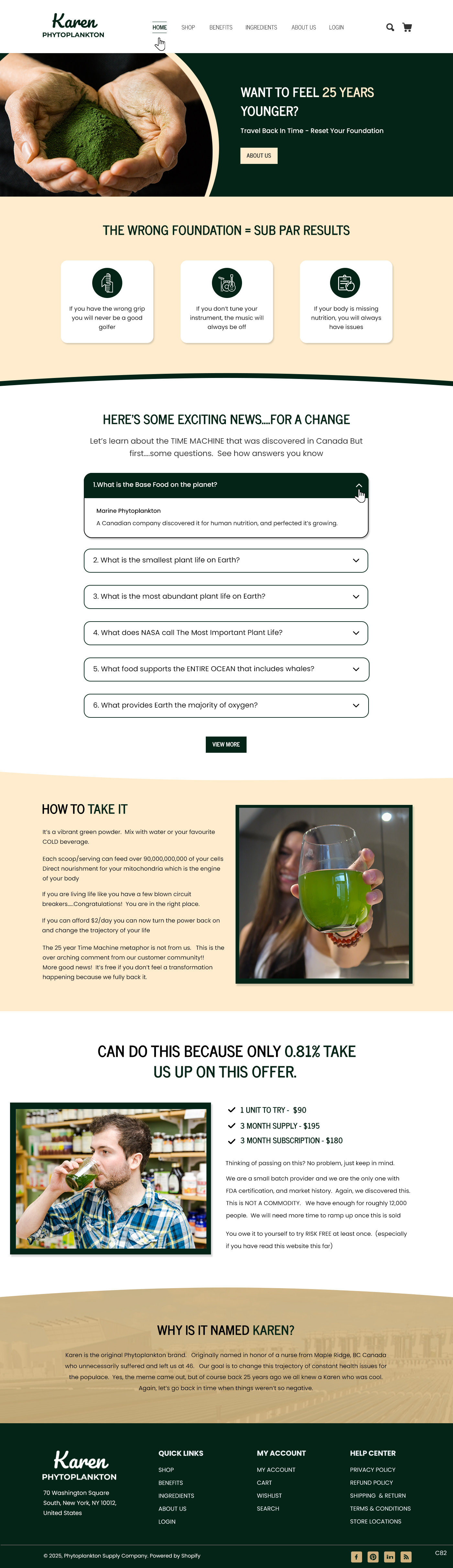Web Design by pb for Phytoplankton Solutions Inc | Design #35213172