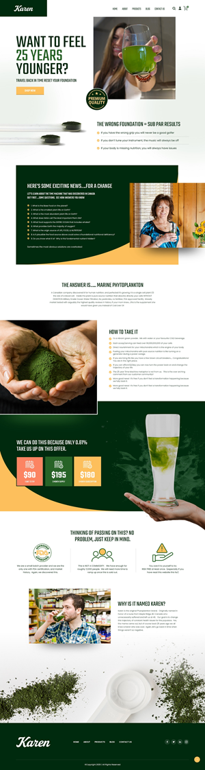 Web Design by nzdesigners for Phytoplankton Solutions Inc | Design #35206438