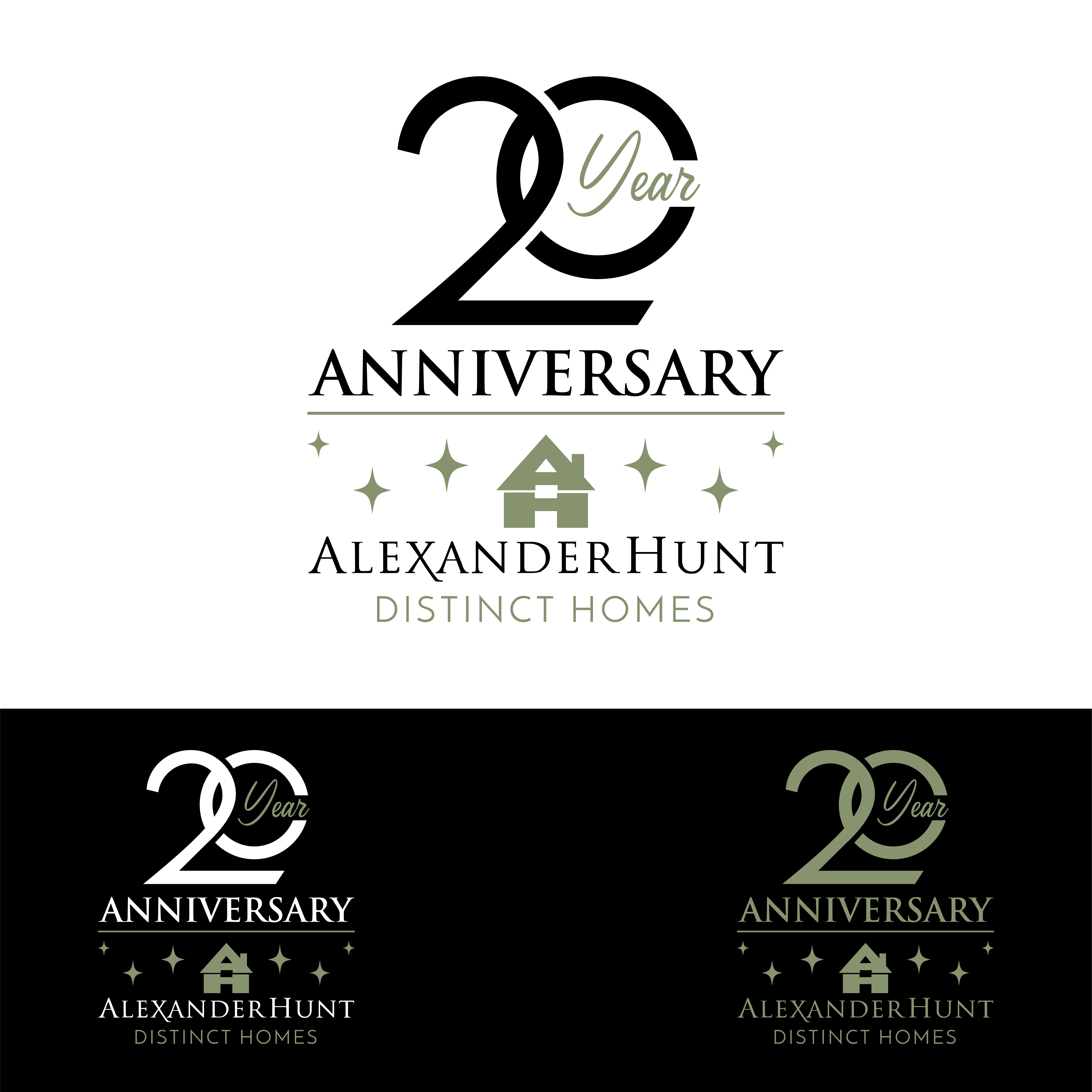 Graphic Design by John Mark Arts for Alexander Hunt Distinct Homes | Design #35197096