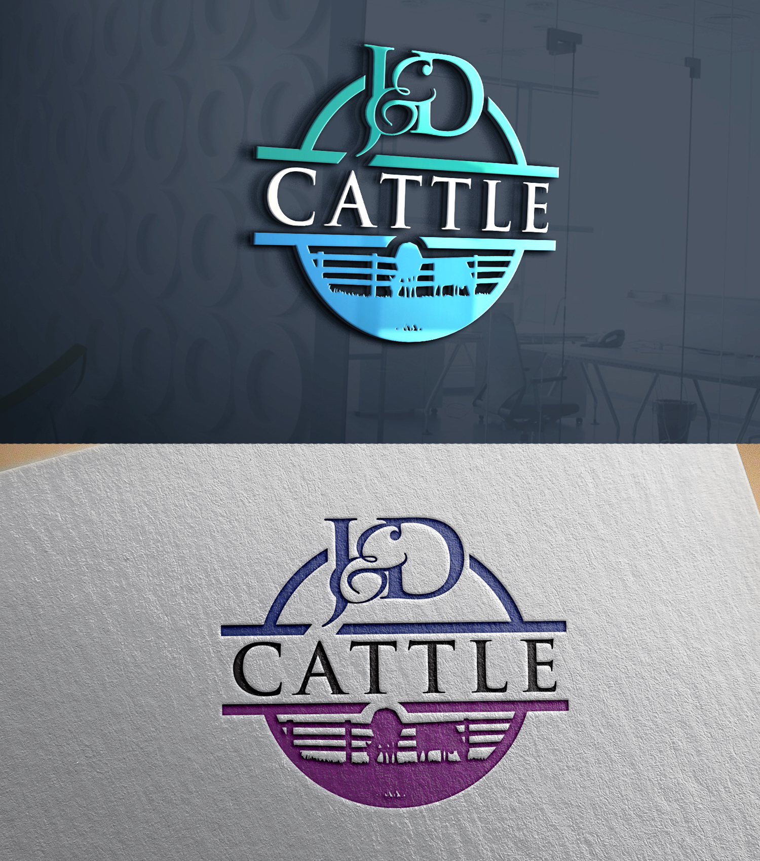 Logo Design by 24ksunny for M2 Cattle LLC | Design #35199264