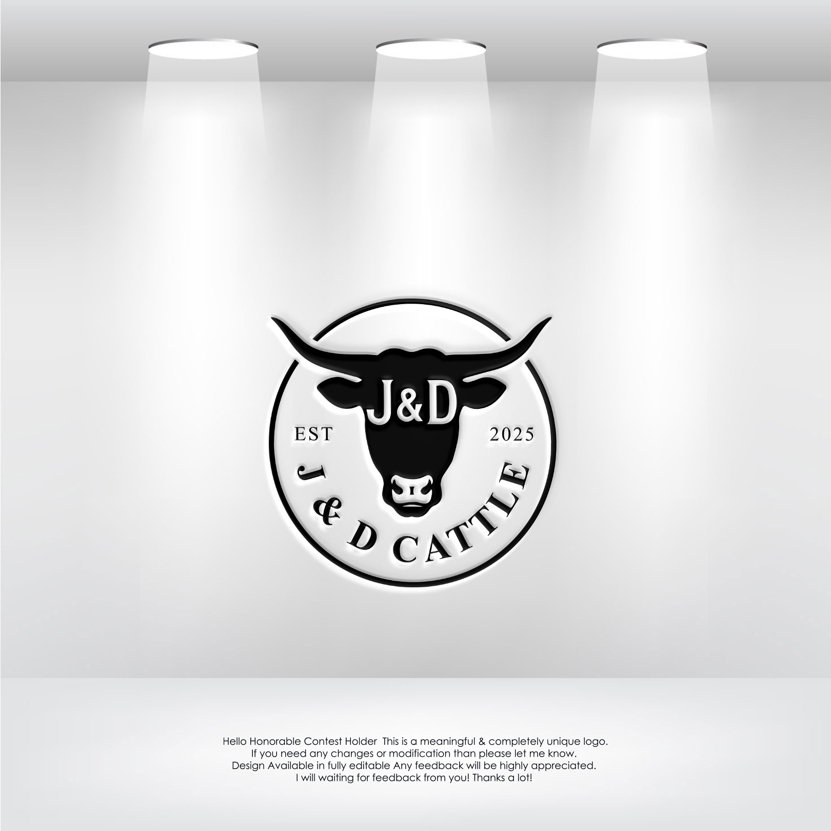 Logo Design by LogoEon for M2 Cattle LLC | Design #35205141